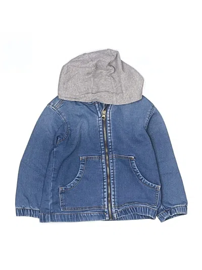 Pre-owned Wonder Nation Kids' Denim Jacket In Blue