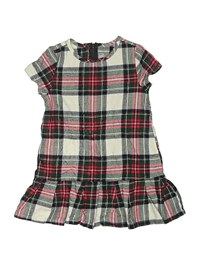 Pre-owned Wonder Nation Kids' Dress In Gray