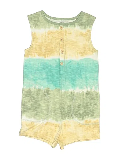 Pre-owned Wonder Nation Kids' Dress In Green