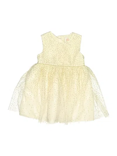 Pre-owned Wonder Nation Kids' Dress In Ivory