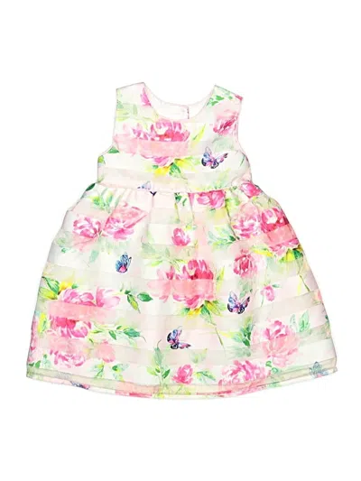 Pre-owned Wonder Nation Kids' Dress In Pink