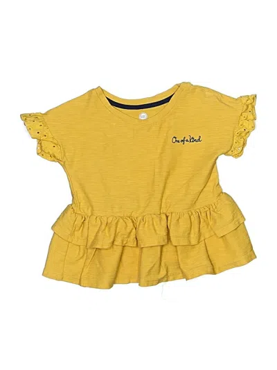Pre-owned Wonder Nation Kids' Dress In Yellow