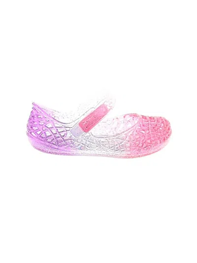 Pre-owned Wonder Nation Kids' Flats In Pink