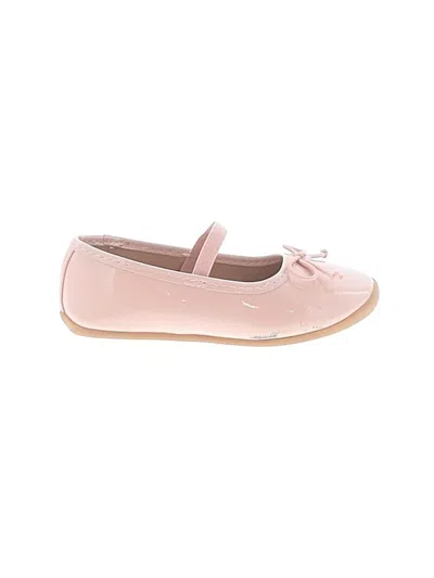 Pre-owned Wonder Nation Kids' Flats In Pink