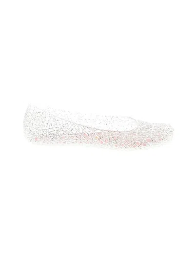 Pre-owned Wonder Nation Kids' Flats In White