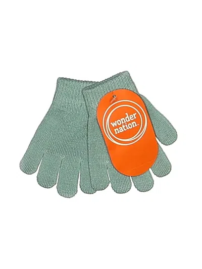 Wonder Nation Kids' Gloves In Green