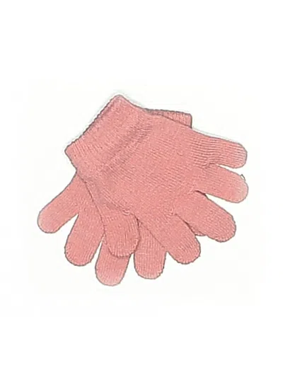 Pre-owned Wonder Nation Kids' Gloves In Pink