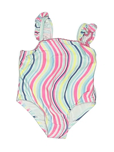 Pre-owned Wonder Nation Babies' One Piece Swimsuit In Pink