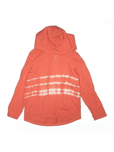 Pre-owned Wonder Nation Kids' Pullover Hoodie In Orange