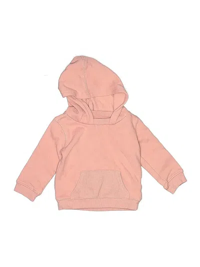 Pre-owned Wonder Nation Kids' Pullover Hoodie In Pink
