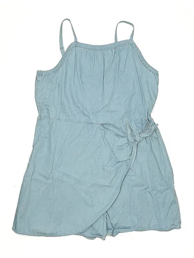 Pre-owned Wonder Nation Kids' Romper In Blue