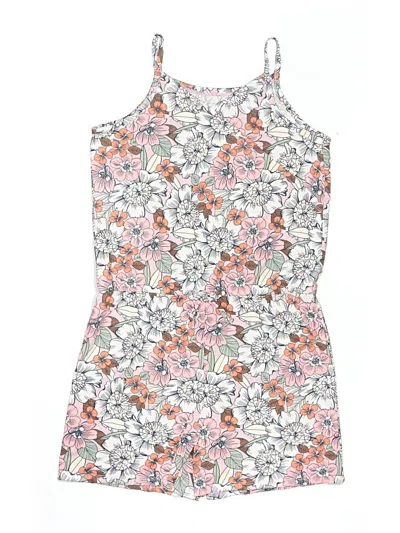 Pre-owned Wonder Nation Kids' Romper In Pink