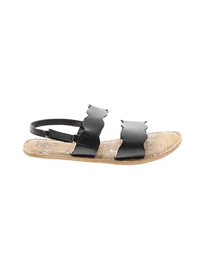 Pre-owned Wonder Nation Kids' Sandals In Black