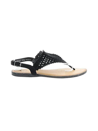 Pre-owned Wonder Nation Kids' Sandals In Black