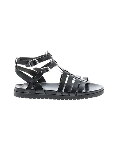 Pre-owned Wonder Nation Kids' Sandals In Black