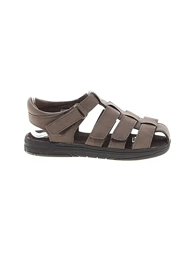 Pre-owned Wonder Nation Kids' Sandals In Brown