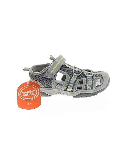 Wonder Nation Kids' Sandals In Gray