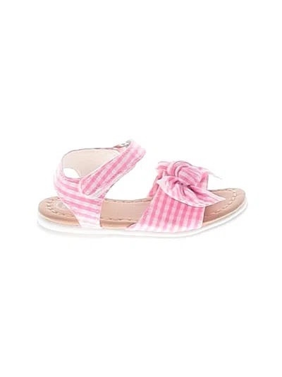Pre-owned Wonder Nation Kids' Sandals In Pink