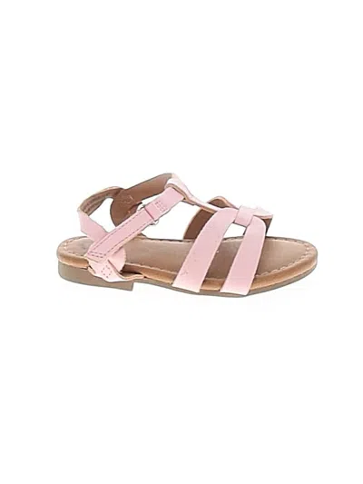 Pre-owned Wonder Nation Kids' Sandals In Pink
