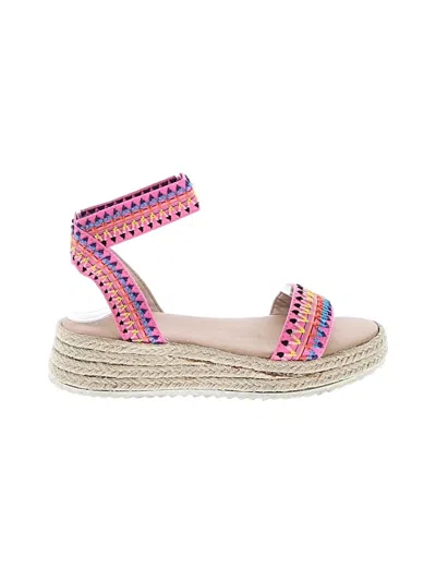 Pre-owned Wonder Nation Kids' Sandals In Pink