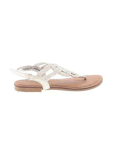 Pre-owned Wonder Nation Kids' Sandals In Silver