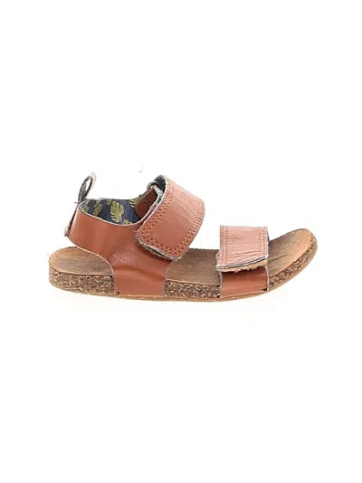 Pre-owned Wonder Nation Kids' Sandals In Tan