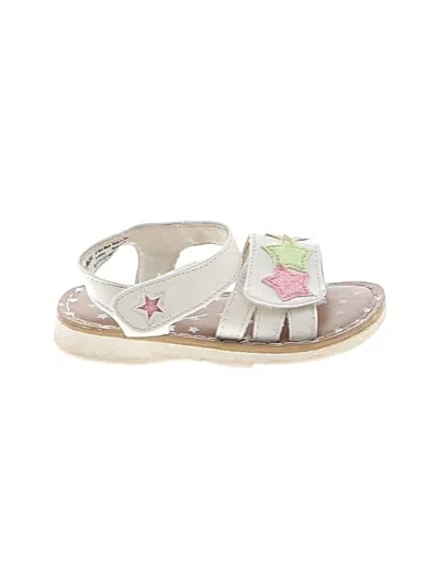 Pre-owned Wonder Nation Kids' Sandals In White