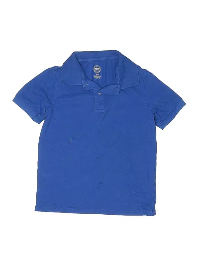 Pre-owned Wonder Nation Kids' Short Sleeve Top Blue Tops