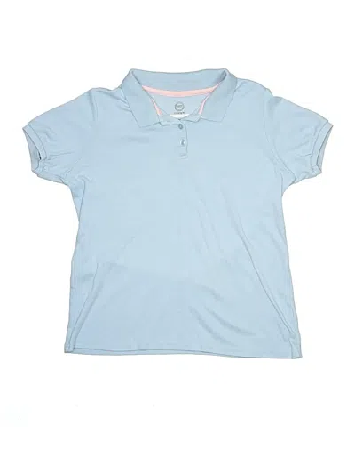 Pre-owned Wonder Nation Kids' Short Sleeve Top Blue Tops
