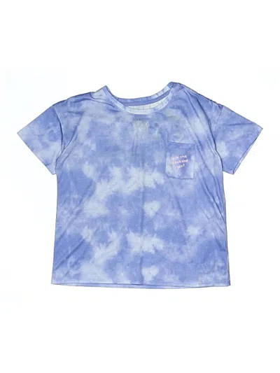 Pre-owned Wonder Nation Kids' Short Sleeve T-shirt In Blue