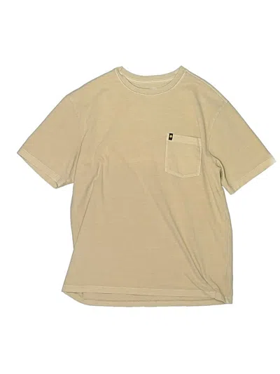 Pre-owned Wonder Nation Kids' Short Sleeve T-shirt In Tan