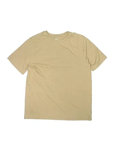Pre-owned Wonder Nation Kids' Short Sleeve T-shirt In Tan
