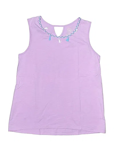 Pre-owned Wonder Nation Kids' Sleeveless T-shirt In Pink