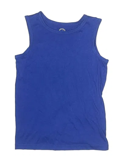 Pre-owned Wonder Nation Kids' Sleeveless T-shirt In Blue