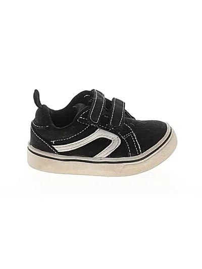 Pre-owned Wonder Nation Kids' Sneakers In Black