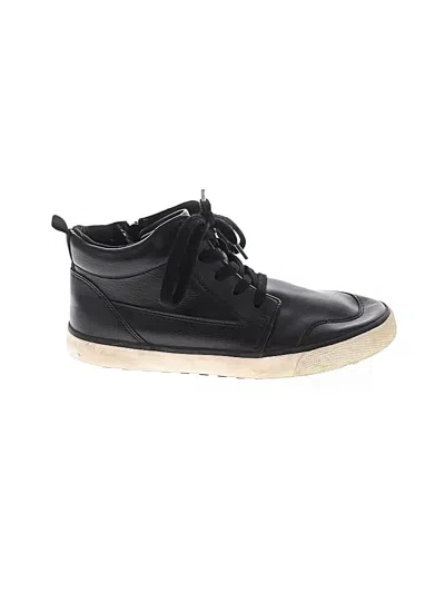 Pre-owned Wonder Nation Kids' Sneakers In Black
