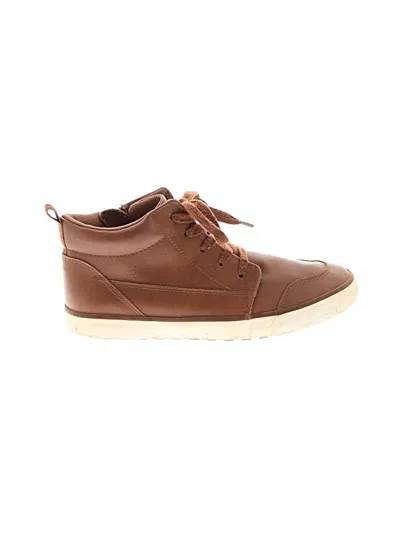 Pre-owned Wonder Nation Kids' Sneakers In Brown