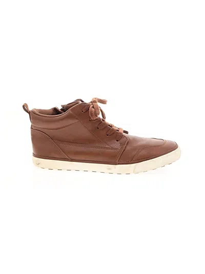 Pre-owned Wonder Nation Kids' Sneakers In Brown