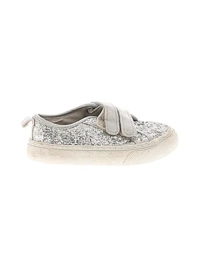 Pre-owned Wonder Nation Kids' Sneakers In Silver