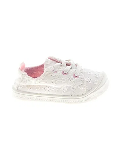 Pre-owned Wonder Nation Kids' Sneakers In White