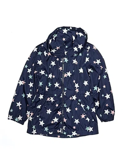 Pre-owned Wonder Nation Kids' Snow Jacket In Blue