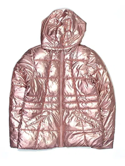 Pre-owned Wonder Nation Kids' Snow Jacket In Silver