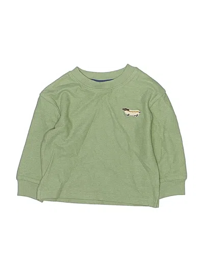 Pre-owned Wonder Nation Babies' Sweatshirt In Green