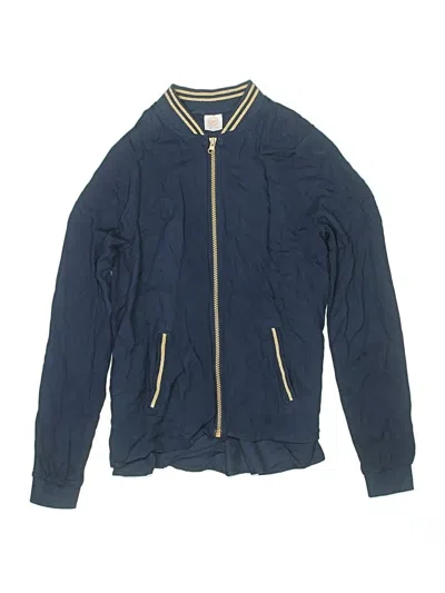 Pre-owned Wonder Nation Kids' Track Jacket In Blue