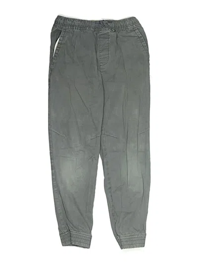 Pre-owned Wonder Nation Kids' Track Pants In Gray