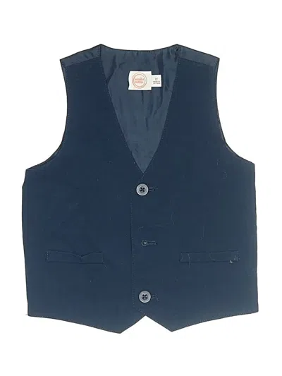 Pre-owned Wonder Nation Kids' Vest In Blue