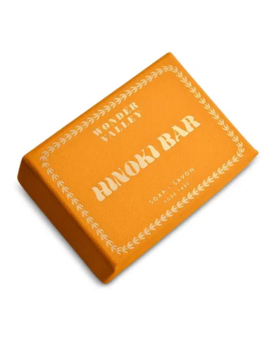 Wonder Valley Hinoki Soap Bar 5 Oz. In Orange