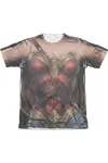 Wonder Woman Movie Wonder Uniform Adult Poly/cotton Short Sleeve Tee / T-shirt In Grey