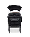 Wonderfold L4 Quad Stroller Wagon In Black