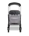 Wonderfold W4 Luxe Pro 4 Seater Stroller Wagon In Charcoal Gray